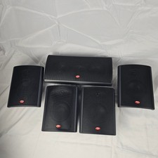 Cerwin Vega Home Theater Speakers 1 AVS-CNT  4 AVS-L/R NO SUB - TESTED
