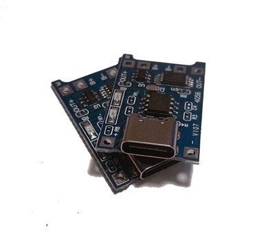 TP4056 18650 Lademodul USB-C Li-ion / Li-po Lithium Akku Laden Arduino