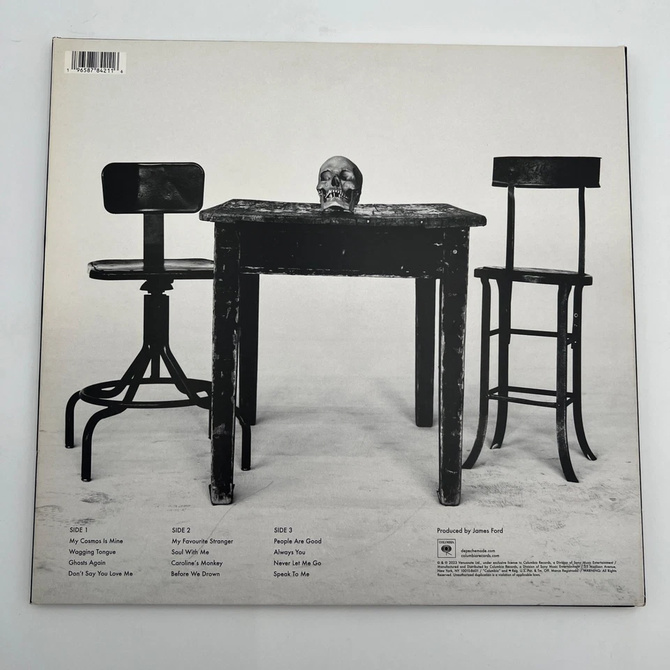 Depeche Mode – Memento Mori 2xLP 2023 Columbia 19658765411 Gatefold w/ Poster EX - Image 3 of 4