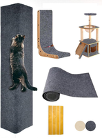 [200Cmx40Cm] Selbstklebend Kratzteppich Katze Wand,Kratzmatte Katze,Kratzbretter