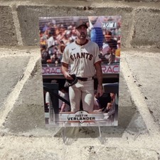 Topps Stadium Club 2025 Justin Verlander #162 San Francisco Giants Baseball Card