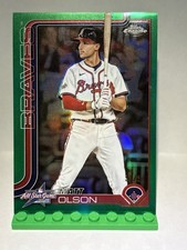 2025 Topps Chrome Update All Star Matt Olson #ASGC-34 Green 51/99