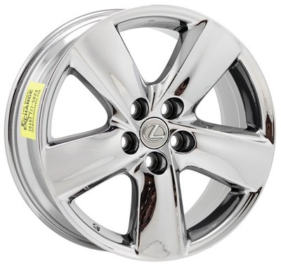 19'' Lexus LS460 Bright Chrome wheel rim Factory OEM 74196 x1