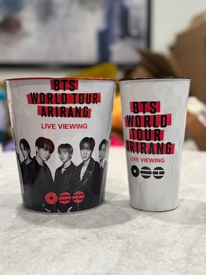 BTS 釜山ポップアップ ARIRANG キャップ RD 赤 BTS World Tour Arirang