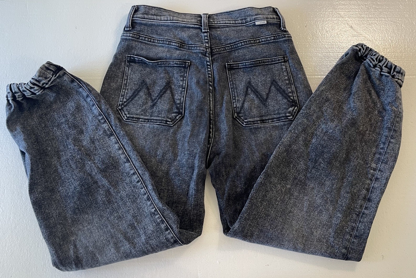 Mother Womens Gray The Wrapper Patch Springy Ankl… - image 2