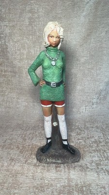 Vintage Retro Regis Regan Figur 287 60er Mod Girl Statue MCM Fashion #1568