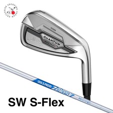 Callaway Golf QUANTUM MAX FAST Iron Wedge SW S-Flex N.S.PRO ZELOS 7 Steel Shaft