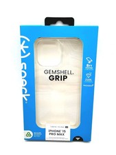 Speck for Apple iPhone 15 Pro Max GemShell Grip Case Cover Drop Protection Clear