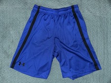 UNDER ARMOUR NWT Men s Tech Mesh Shorts Running Athletic Gym Size M Royal Blue