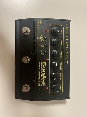 Tech 21 NYC SansAmp Programmable Bass Driver Di