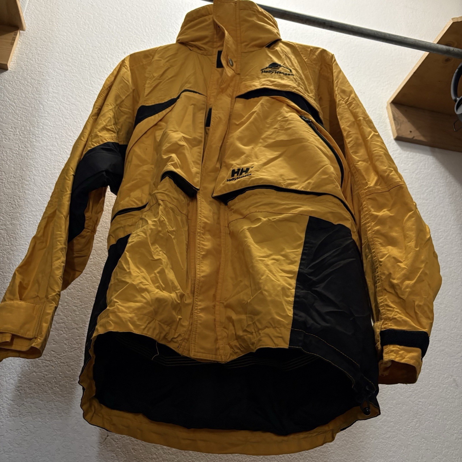 Helly Hansen HellyTech Colorblock Yellow Black Ho… - image 10