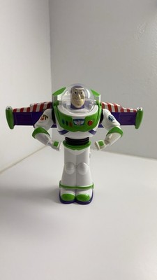 DISNEY PARKS TOY STORY BUZZ LIGHTYEAR GLOW LIGHTUP TALKING SPINNER SOUVENIR  9  