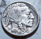 1937 P Buffalo Nickel Free S&H BIN343