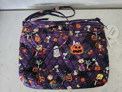 Vera Bradley Peanuts 2025 Lg Hipster Bag Snoopy Halloween  NWT 