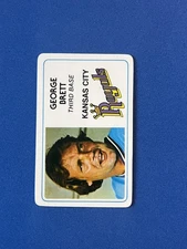 1981 Perma-Graphics #003 George Brett Baseball Card