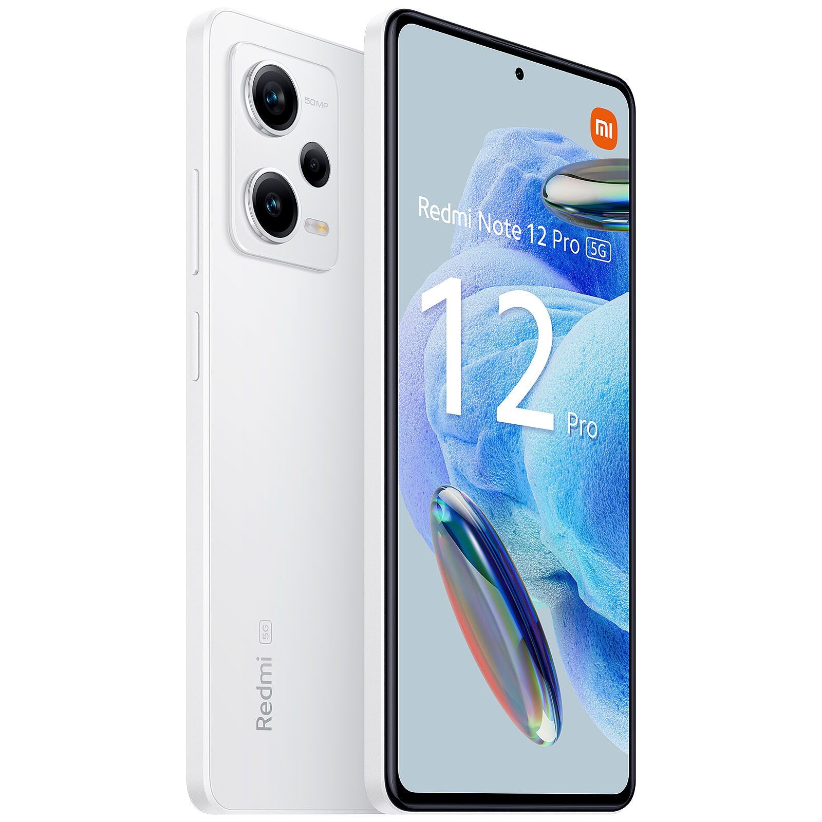 XIAOMI Redmi Note 12 Pro 5G 128 Go Blanc Reconditionné Très bon état