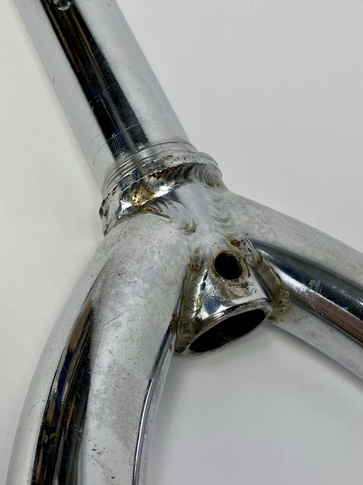 1985 Mongoose Californian BMX Fork Threaded 1 in Old School 80s Chrome 20 in VTG - Image 4 of 4