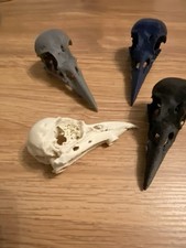 Replica Crow Skull Handle Door Knob Cabinet Pull Handle Gothic Style Home Decor