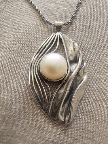 ๐๐๐SHABLOOL DIDAE PEARL STERLING SILVER 925 SET - Picture 12 of 12