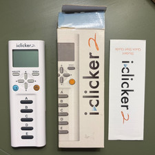 iClicker 2 Student Remote 2nd Edition, Tested Working Classroom Clicker