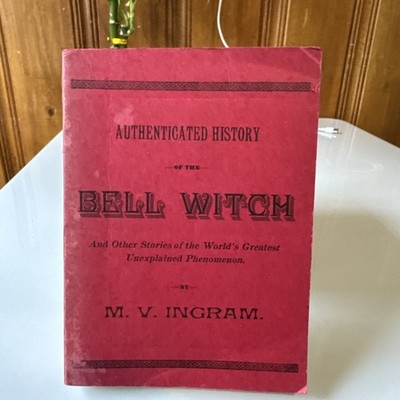 1961 Authenticated History of the Bell Witch Book by M.V. Ingram Fast Shipping 