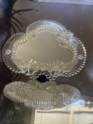 Original Murano Glass Handcrafted Venetian Table Mirror Original Murano Glass