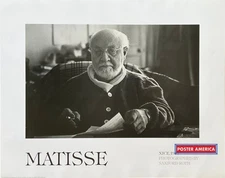 Henri Matisse Vintage Photography Poster 23 x 29