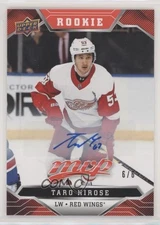 2019 Upper Deck MVP Red Leaderboard Achievements /6 Taro Hirose Rookie Auto RC