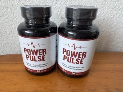 POWER PULSE- Blood Support- 2 Bottles- 120 Capsules