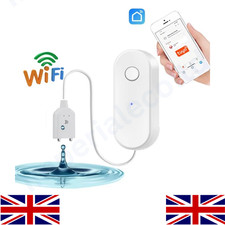 Smart WiFi Water Leak Sensor Flood Leakage Level Overflow Detector Alarm