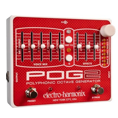 Electro-Harmonix POG2 polyphones Oktavgenerator-Pedal aus Japan