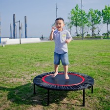 Mini Exercise Trampoline Adult Kid Fitness Rebounder