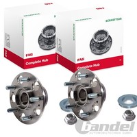 2X FAG RADLAGER-SATZ Hinten Passend FÜR Honda FR-V Links+Rechts
