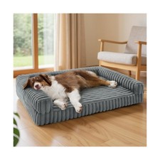 Bedsure ComfyFleece  Orthopedic Dog Beds Large Sized Dog, Water... Fast US