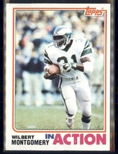 1982 Topps - In Action Wilbert Montgomery #453