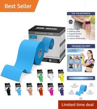 Cotton Kinesiology Tape Roll - 16ft Waterproof, Stretchy, Latex-Free 3.02 per gallon