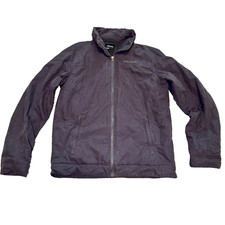 Marmot KIDS Dark Gray Outdoor Full Zip Coat Fleece Lined Jacket SMALL