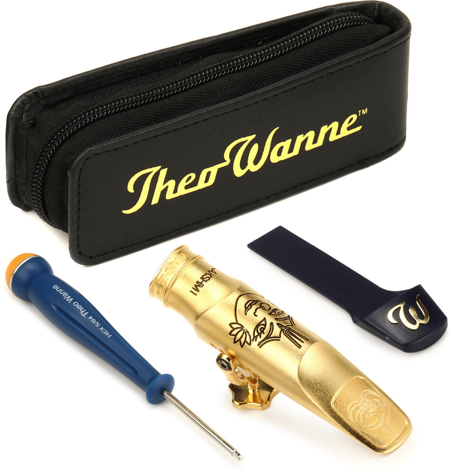 Theo Wanne LAK-TG8 Lakshmi Tenor Saxophone Mouthpiece - 8 Gold-plated