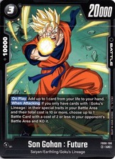 Son Gohan : Future Battle Normal Saiyan's Pride FB08 FB08-108 Dragon Ball TCG