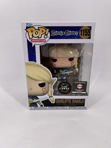Funko Pop! Vinyl: Black Clover CHARLOTTE (Charla) #1155 GITD Chase Chalice
