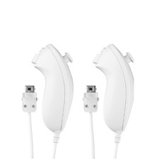 Nintendo Wii Console Kit Bundle Refurbished 2 Two Controllers Nunchuk + Games - Additional Image 3