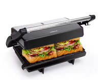 Kontaktgrill 180° Sandwich Maker Multifunktion Steak Panini Tischgrill