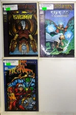 Fire From Heaven Lot 3 #2, Sigma 1, Sword Damocles 2 1996 Image Comics