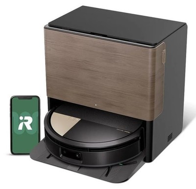 iRobot Roomba Max 705 Kombi-Saugroboter mit AutoWash-Station, Saug- und