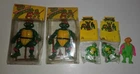 TURTLES NINJAS FIGURE LOT FIGURE VINTAGE BOOTLEG ARGENTINA VARIANT RARE !!