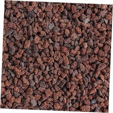 Red Lava Rocks for Plants Natural Horticultural Volcanic Rock 1/4" 5-lb Bag