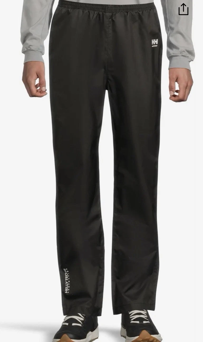 Helly Hansen Manchester Rain Pants Men's Clothing Black Size XL