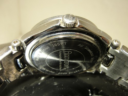 RELOJ DE CUARZO ARMITRON PARA HOMBRE, ESTILO CRONÓGRAFO, ESTUCHE DE ACERO INOXIDABLE - Imagen 4 de 4