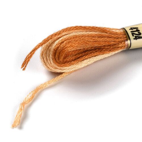 10Skein 6-Ply Polyester Embroidery Floss Segment Dyed Cross Stitch Threads 0.5mm - Picture 163 of 201