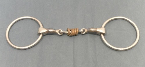 Anillo Suelto Petros Colin Miles Caballo Inglés Bit por Trust Tamaño 125/B14 o 5 pulgadas - Imagen 1 de 6